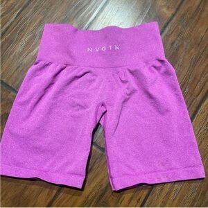 NVGTN Women's Vibrant Purple Bike Shorts
